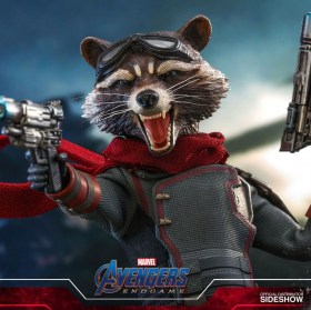Rocket Avengers Endgame Movie Masterpiece 1/6 Action Figure by Hot Toys
